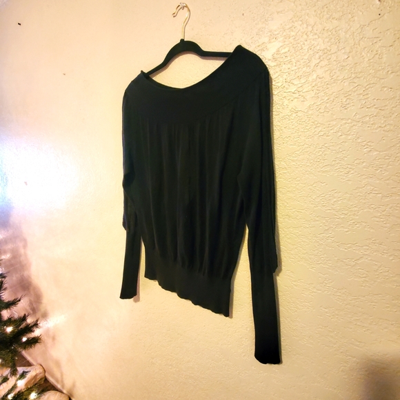 Free People Boat Neck Cutout Back Knit Top - Picture 2 of 8